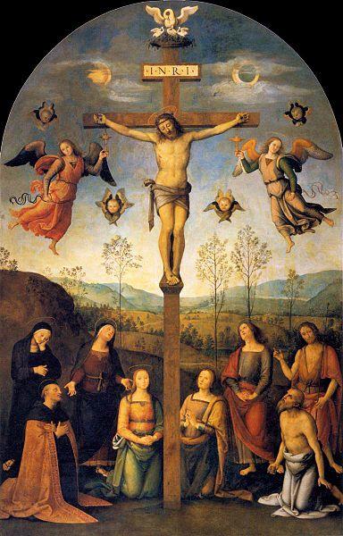 Pietro Perugino Crucifixion China oil painting art